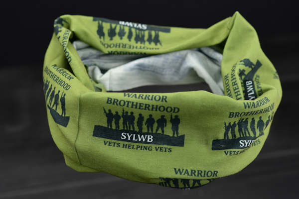Printed narsku neck gaiter