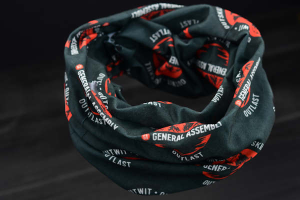 Printed narsku neck gaiter
